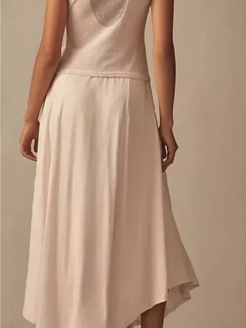 Daily practice Anthropologie Forward Line midi dress new NWT cotton pink XXS - Picture 3 of 12